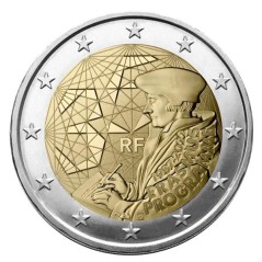 2 Euros France 2022, Coffret BE, 35ème anniversaire du programme Erasmus