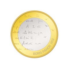 3 Euros Slovénie 2023, UNC, BORIS PAHOR