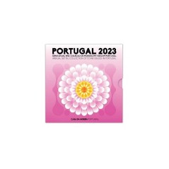 Coffret BU 8 pièces euro, Portugal 2023, Face nationale