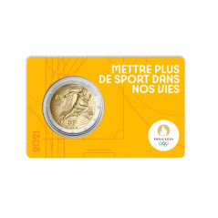 2 Euros France 2021, BU Coincard, Marianne JO Paris 2024, Version Jaune