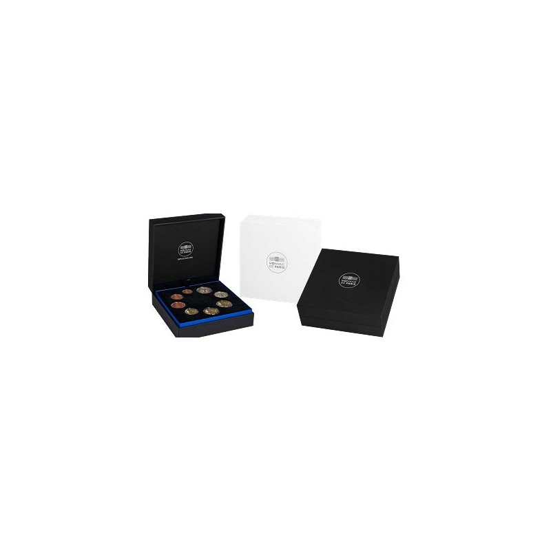 Coffret BE 8 pièces euro, France 2023, Face nationale Coffret BE 8 pièces euro, France 2023, Face nationale