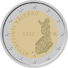 2 Euros Finlande 2023, Coffret BE, Services sociaux et de la santé