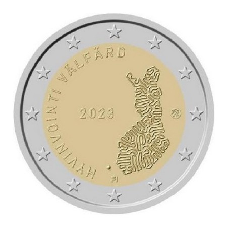 2 Euros Finlande 2023, Coffret BE, Services sociaux et de la santé