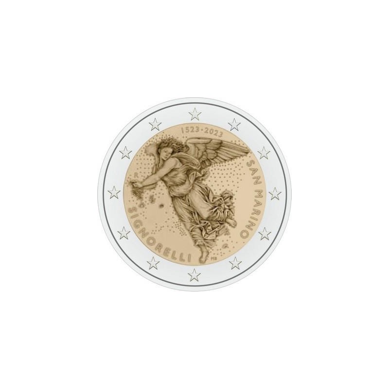 2 Euros Saint-Marin 2023, Coffret BU, Luca Signorelli