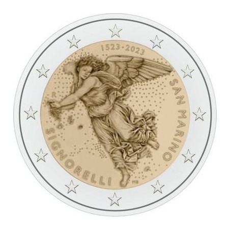 2 Euros Saint-Marin 2023, Coffret BU, Luca Signorelli