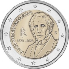 2 Euros Italie 2023, UNC, Alessandro Manzoni