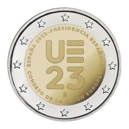 2 Euros Espagne 2023, UNC, Présidence de l'UE