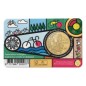 Pièce de 2,50 Euros Belgique 2023, BU coincard version française, Cyclisme