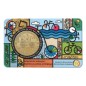 Pièce de 2,50 Euros Belgique 2023, BU coincard version flamande, Cyclisme Pièce de 2,50 Euros Belgique 2023, BU coincard version flamande, Cyclisme