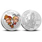 Pièce de 5 Euros Belgique 2023, BU coincard colorisée, 85 ans de Spirou et Fantasio Pièce de 5 Euros Belgique 2023, BU coincard colorisée, 85 ans de Spirou et Fantasio