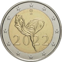 2 Euros Finlande 2022, UNC, 100 ans du Ballet National