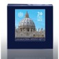 20 Euros cuivre Vatican 2022, UNC en coffret, Basilique Saint-Pierre