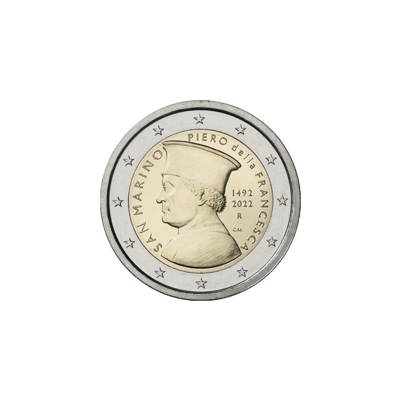 2 Euros Saint-Marin 2022, Coffret BU, Piero della Francesca