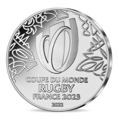 10 Euros France 2022, Argent, BE, Coupe du monde de rugby