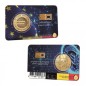 Pièce de 2,50 Euros Belgique 2022, BU coincard version française, 20 ans de l'euro Pièce de 2,50 Euros Belgique 2022, BU coincard version française, 20 ans de l'euro