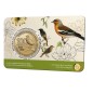 Pièce de 2,50 Euros Belgique 2022, BU coincard version flamande, Protection des oiseaux