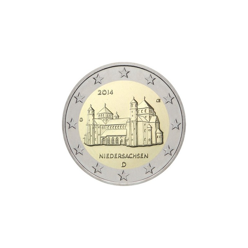 2 Euros Allemagne 2014, UNC, Présidence de la Basse-Saxe au Bundesrat, Atelier A