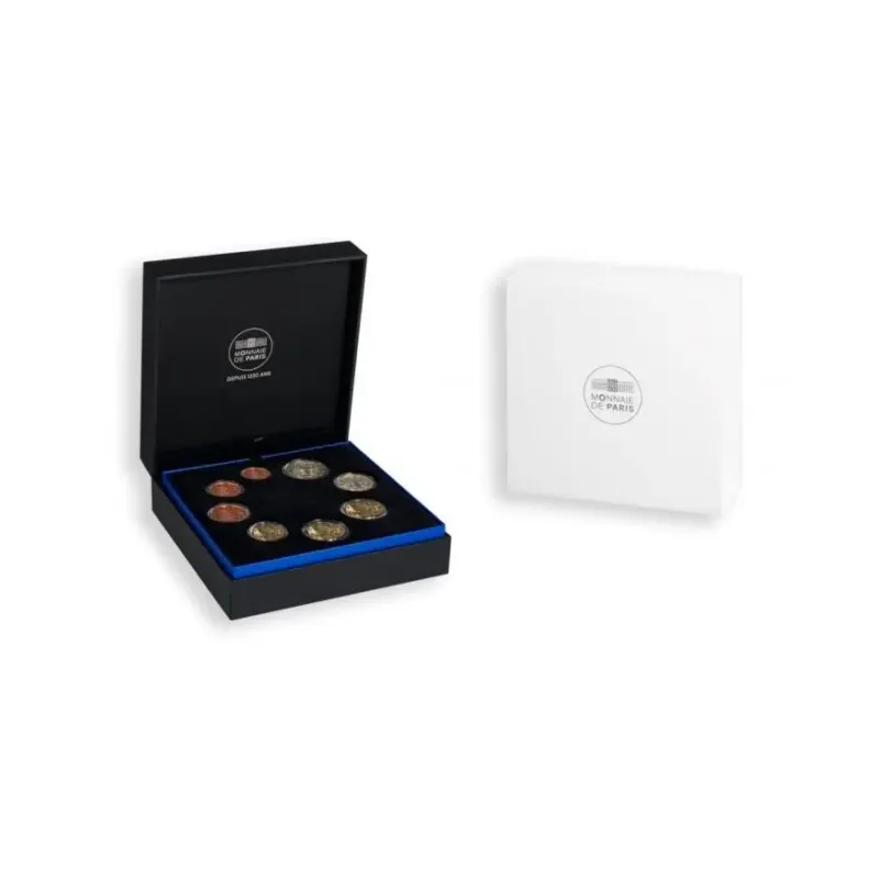 Coffret série 8 pièces euro, France 2022, Coffret BE, Face nationale