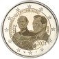 2 Euros Luxembourg 2021, UNC, 100 ans du Prince Jean, Version photo (hologramme)