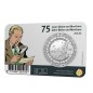 Pièce de 5 Euros Belgique 2021, BU coincard, 75 ans de Blake & Mortimer, Version colorisée