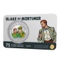Pièce de 5 Euros Belgique 2021, BU coincard, 75 ans de Blake & Mortimer, Version colorisée