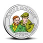 Pièce de 5 Euros Belgique 2021, BU coincard, 75 ans de Blake & Mortimer, Version colorisée
