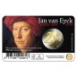 2 Euros Belgique 2020, BU coincard version flamande, Année Jan van Eyck