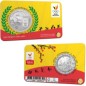 Pièce de 5 Euros Belgique 2020, BU coincard, JO de Tokyo, Version relief