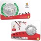 Pièce de 5 Euros Belgique 2020, BU coincard, JO de Tokyo, Version colorisée Pièce de 5 Euros Belgique 2020, BU coincard, JO de Tokyo, Version colorisée