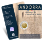 Pièce de 2 Euros Andorre 2019, BU sous blister, 600 ans du Conseil de la Terre