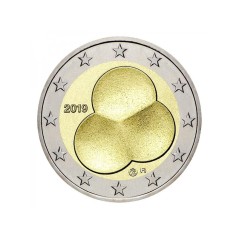 2 Euros Finlande 2019, UNC, 100 ans de la Constitution