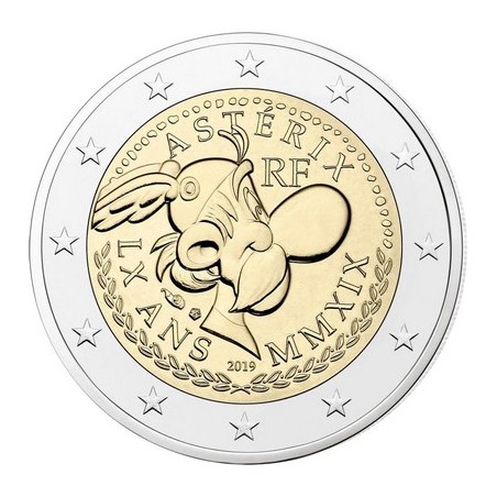2 Euros France 2019, BU coincard, Monnaie de Paris - Astérix