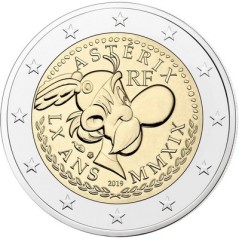 2 Euros France 2019, BU coincard, Monnaie de Paris - Astérix et Obélix