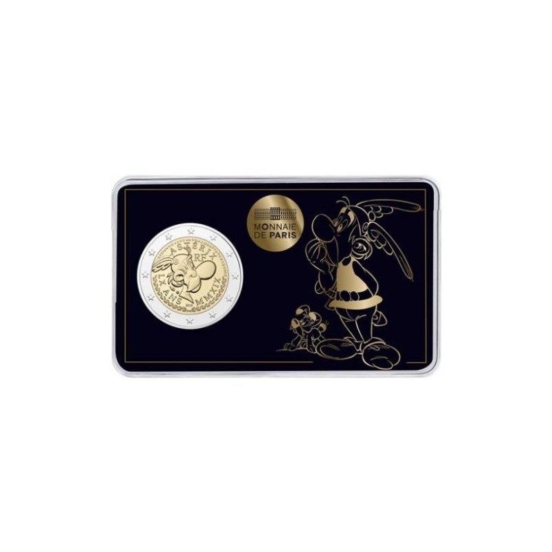 2 Euros France 2019, BU coincard, Monnaie de Paris - Astérix et Idéfix 2 Euros France 2019, BU coincard, Monnaie de Paris - Astérix et Idéfix