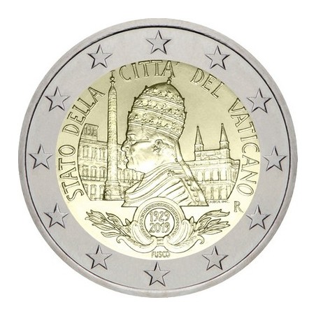 2 Euros Vatican 2019, Coffret BU, 90 ans de la fondation de l’État du Vatican