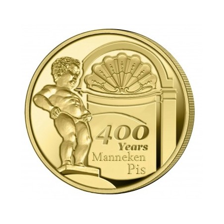 2,50 Euros Belgique 2019, BU coincard version flamande, 400 ans Manneken Pis