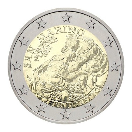 2 Euros Saint-Marin 2018, Coffret BU, Tintoretto