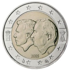 2 Euros Belgique 2005, Union économique Belgo-Luxembourgeoise.