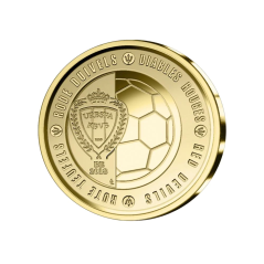 Pièce de 2,50 Euros Belgique 2018, BU coincard version française, Diables rouges