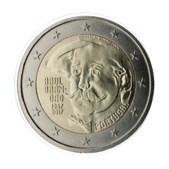 2 Euros Portugal 2017, UNC, Raul Brandao