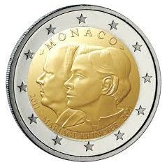 2 Euros Monaco 2021, Coffret BE, 10 ans de mariage du Prince Albert & Charlène