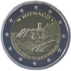 2 Euros Monaco 2015, Coffret BE, Fondation forteresse du rocher