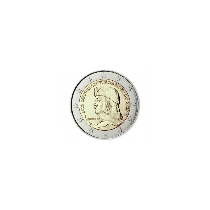 2 Euros Monaco 2012, Coffret BE, Lucien 1er