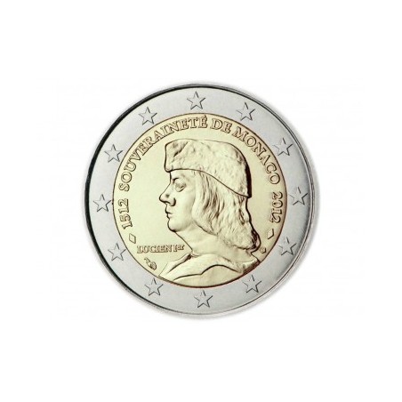 2 Euros Monaco 2012, Coffret BE, Lucien 1er