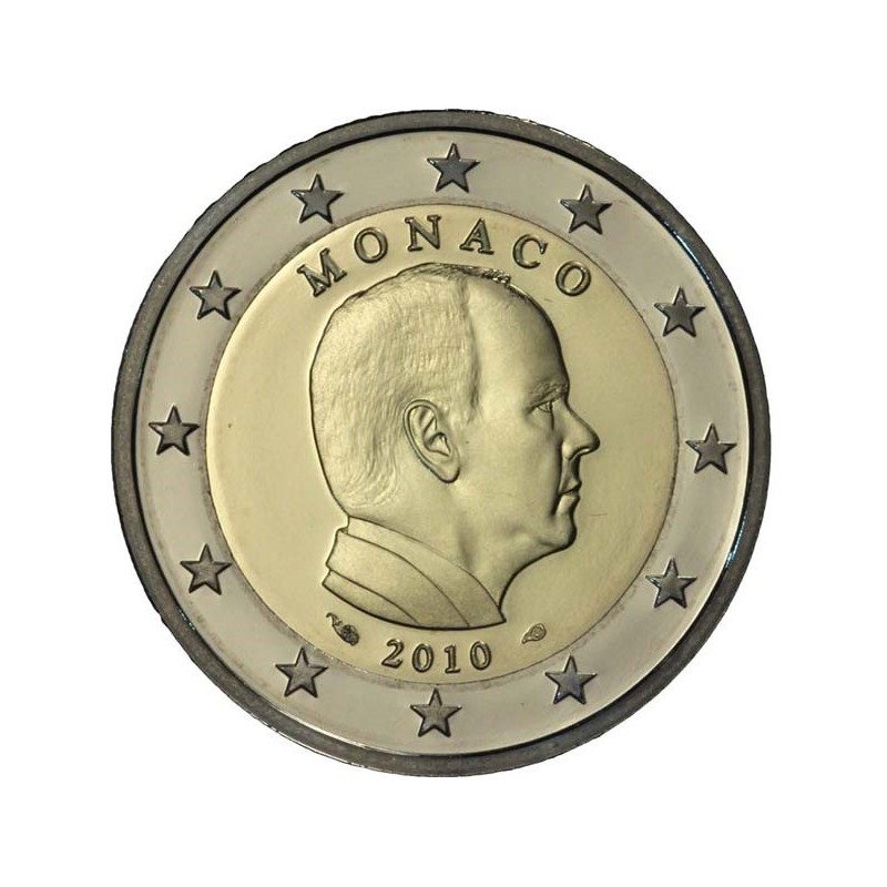 2 Euros Monaco 2010, Coffret BE, Prince Albert II