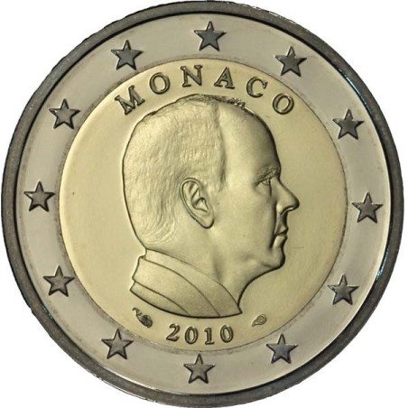 2 Euros Monaco 2010, Coffret BE, Prince Albert II