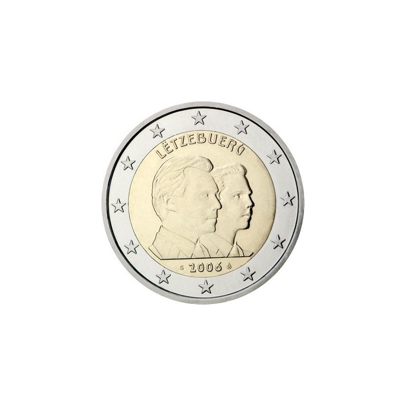 2 Euros Luxembourg 2006, 25ᵉ anniversaire du prince héritier Guillaume