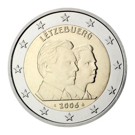 2 Euros Luxembourg 2006, 25ᵉ anniversaire du prince héritier Guillaume