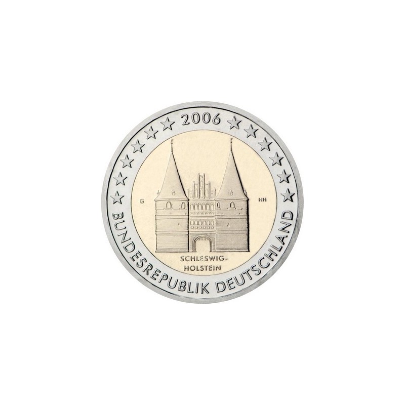 2 Euros Allemagne 2006, Présidence du Schleswig-Holstein au Bundesrat, Atelier A