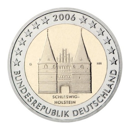 2 Euros Allemagne 2006, Présidence du Schleswig-Holstein au Bundesrat, Atelier A